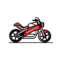 Obraz na płótnie Canvas Motobike Logo Icon Vector Dynamic and Striking Designs for Motorcycle Enthusiasts and Brands