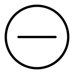 maths line icon