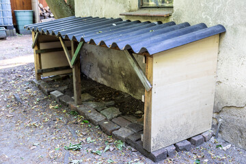 Nässeschutz für Brennholz vor Regen und Nässe