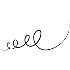 Outline  breath of wind.