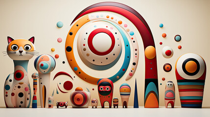 Obraz premium illustration of a background