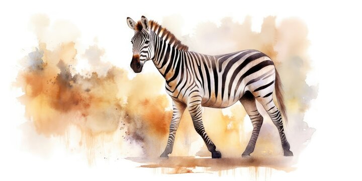 a two-toned mammal Watercolor Print of a Zebra Stylish ambiance Seamless Wall Cards Floor Cards Textile Cards, Floor Cards Floor Prints on Cardstock Cards on the Ground Cards on the Ground Cards on