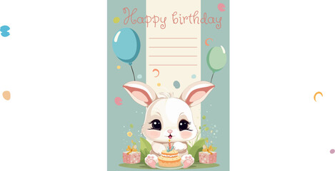 happy birthday bunny