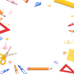 back to school background element