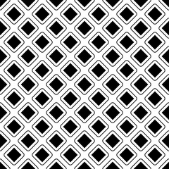 Rhombuses contours background. Seamless surface pattern design with diamonds ornament. Checks wallpaper. Ethnic mosaic motif. Crossed diagonal lines. Digital paper, textile and fabric print. Vector.