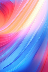 abstract background with waves, generative AI