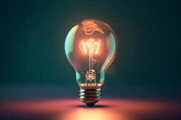 light bulb creativity idea concept background