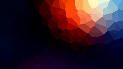 colorful Lowpoly gradient background abstarct pattern