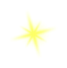 Transparent lens flares sun rays stars with shiny particles