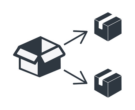 Monochromatic Repackaging Symbol. 
