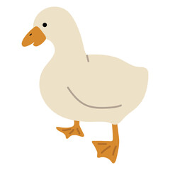Duck White Single 8 PNG
