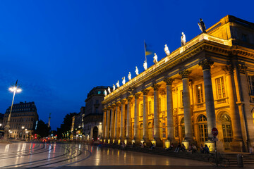 Place de la comedie, Bordeaux, France