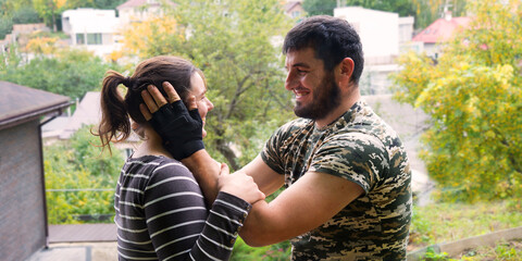 Meeting with a returned soldier