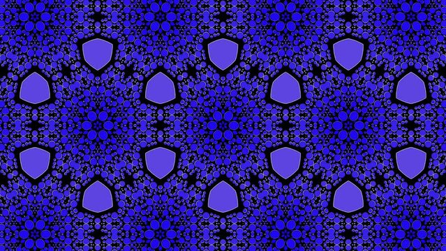 Stunning blue lavender purple symmetrical kaleidoscope animation colorful energy,  Bright beautiful multicolor kaleidoscopes mesmerizing vibrant energy, background backdrop seamless looping endless