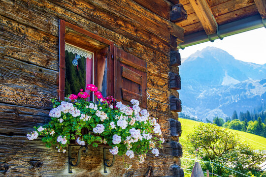 Allg&auml;u - Chalet - Stadel - Alpe - Fenster - Walsertal