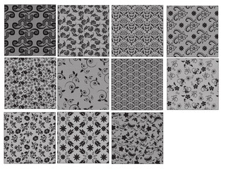set of seamless patterns