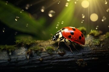 a ladybug of luck