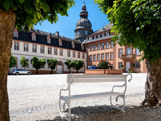 Recidence in Bad Berleburg on a sunny day in summer, Nordrhein-Westfalen, Germany