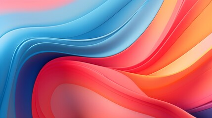 Fototapeta premium Abstract line backgrounds with fluid lines and dynamic compositions Generative AI