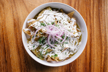 Chilaquiles verdes 