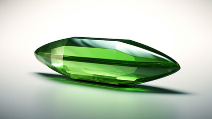 diamond on green HD 8K wallpaper Stock Photographic Image