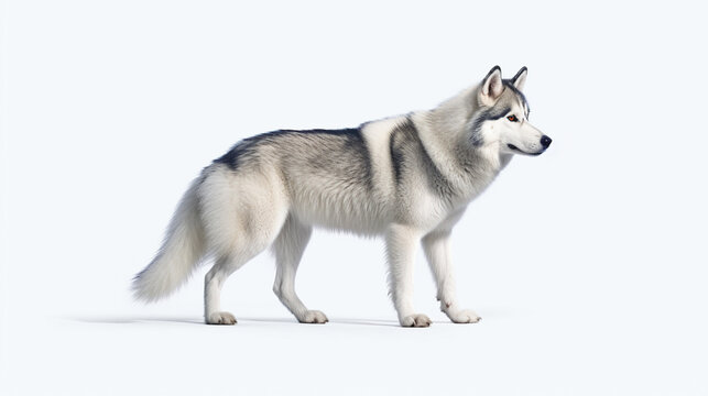 husky dog HD 8K wallpaper Stock Photographic Image