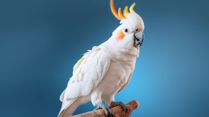 white and yellow macaw HD 8K wallpaper Stock Photographic Image