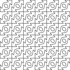 Stylish texture with figures from lines. Diagonal pattern.Abstract texture for textile, fabric, wallpaper, wrapping paper.Black and white geometric wallpaper.