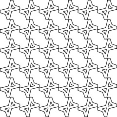 Stylish texture with figures from lines. Diagonal pattern.Abstract texture for textile, fabric, wallpaper, wrapping paper.Black and white geometric wallpaper.