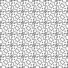 Stylish texture with figures from lines. Diagonal pattern.Abstract texture for textile, fabric, wallpaper, wrapping paper.Black and white geometric wallpaper.