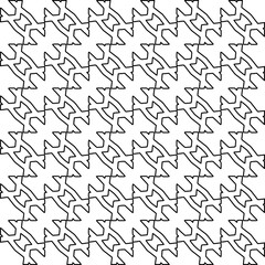 Stylish texture with figures from lines. Diagonal pattern.Abstract texture for textile, fabric, wallpaper, wrapping paper.Black and white geometric wallpaper.