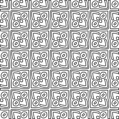 Stylish texture with figures from lines. Diagonal pattern.Abstract texture for textile, fabric, wallpaper, wrapping paper.Black and white geometric wallpaper. 