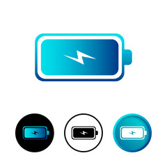 Abstract Phone Battery Icon Set