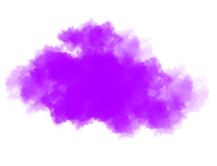 Purple smoke transparent