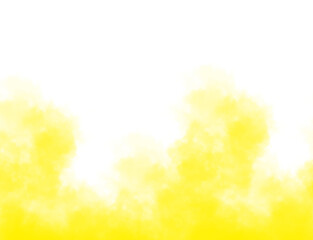 Real yellow smoke
