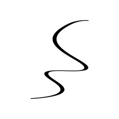 Abstract Decorative Line