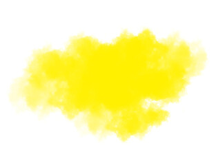 Yellow smoke transparent