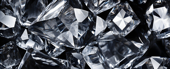 Amethyst black diamond texture background - obrazy, fototapety, plakaty