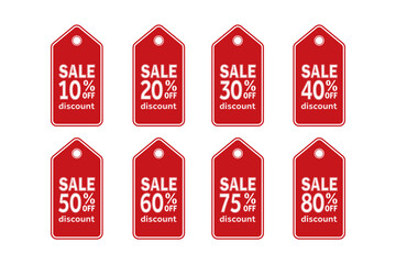 Promo badges and labels design template