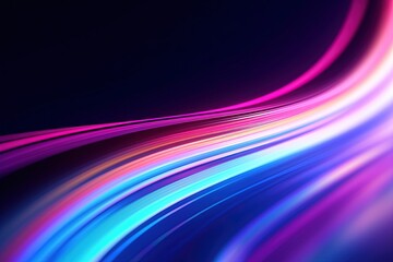 abstract futuristic background with pink blue glowing neon moving high speed wave lines and bokeh lights. Data transfer concept Fantastic wallpaper