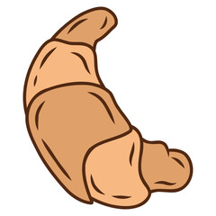 croissant food illustration