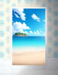 海のパネル　AI