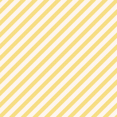 Retro Yellow and White Striped Seamless Pattern