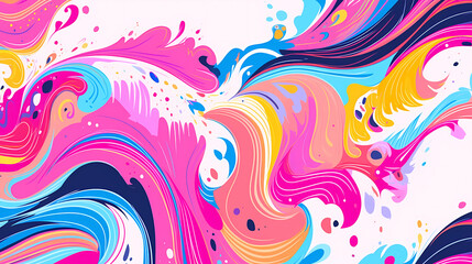 Fototapeta na wymiar Beautiful abstract artistic colorful pattern background 