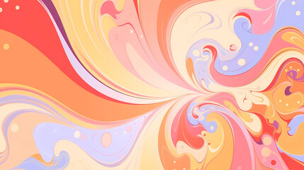 Beautiful abstract artistic colorful pattern background
