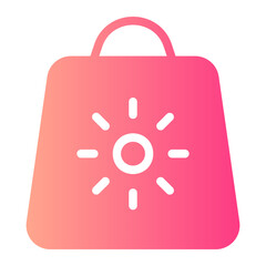 summer sale gradient icon