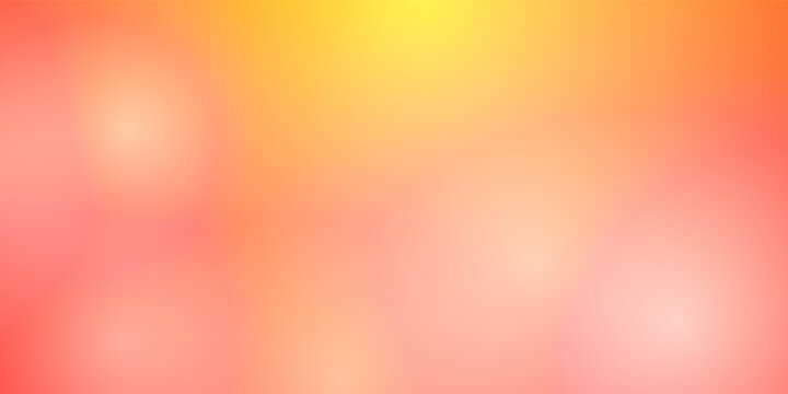 Abstract gradient orange color with light background