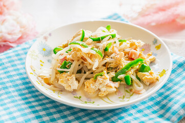 もやしチャンプルー