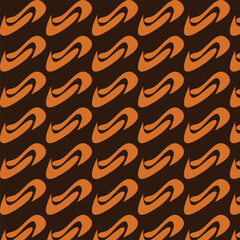 Nature's Symphony Brown Pattern Abstract Design