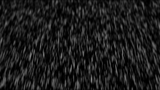 rain effect - animation of rainfall for your works, isolated - loop video